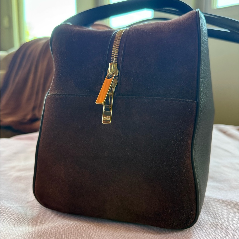 MANSUR GAVRIEL
Helios Large Leather & Suede Shoulder Bag - Picture 6 of 10